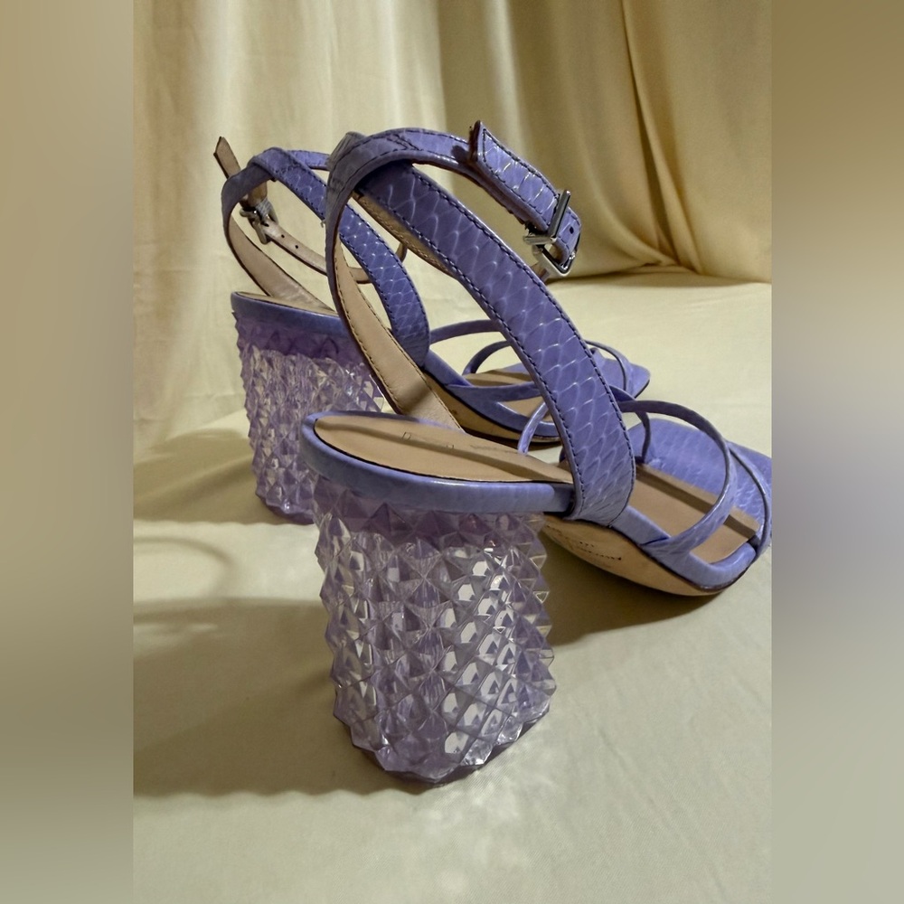 Antonio Melani • Katona Heels • Wisteria Purple Leather • Size 8 - Picture 3 of 7
